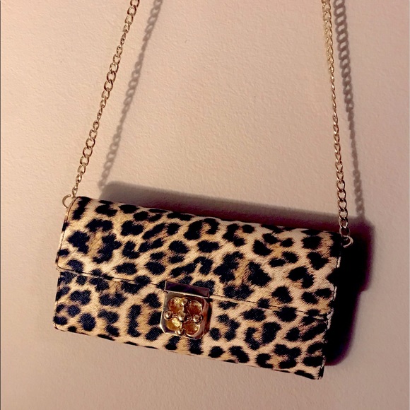 Charming Charlie Handbags - Leopard Print Charming Charlie Purse [3 for $15.00]